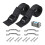 Strong Battery Hold Down Straps with Soft Protective Pad for 1