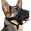 (5, Black) Dog Muzzle, Silicone Basket Muzzle For Small Medium Large Dogs, Soft Cage Muzzle Prevent Biting Chewing, Allow Drinking Panting 1
