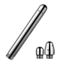 2025 Nozzle Shower 3 Heads Aluminum Cleaner Cleansing Colonic Douche System Cleaner(silver)