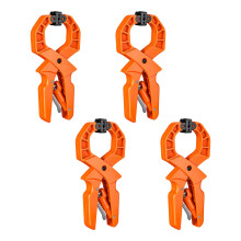 Professional Hand Clamps with Box-Joint Woodworking Clip-Orange