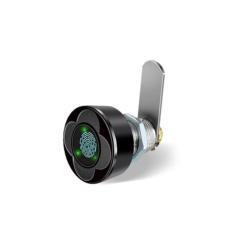 Fingerprint Cabinet Lock For Indoor Use, Secure Mailbox & Drawer Black 4711963975217