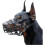 Large Dog Breathable Basket Muzzle Size L Adjustable Comfort Fit for Outdoor Training 1