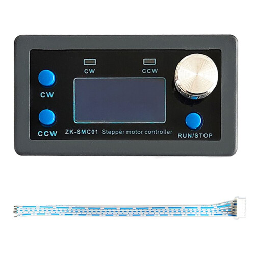 SMC01 Stepper Motor Controller DC5-30V Positive Reverse Angle Pulse Speed Control Board Programmable PLC Communication