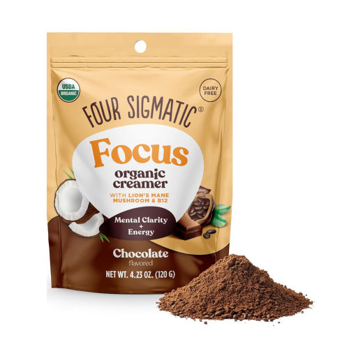Four Sigmatic Organic Non-Dairy Creamer, Chocolate - 120g