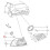 Outer Side Tail Light Assembly Rear Brake Turn Light for   European Version 2011-2018 Left 7P6945207 7