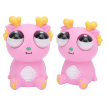Funny PVC Eye Pop Dragon Stress Relief Toy