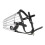 Dog Muzzle Stainless Steel Basket Leather Strap Breathable Prevent Biting Adjustable Muzzle for Medium Large Sized Dog 1