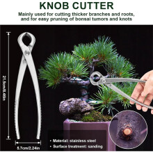 6 PCS Bonsai Pruning Tool Set, 6 Roles of Scissors for Plant Pruning and Shaping, Free Your Hands for Garden Work