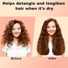 Wide Tooth Comb Nozzle Attachment for  Flexstyl,Styling Dryer Replacement for Curly Coily Hair Create Length Gold