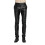 (EU 29, Black) Mens Casual Thick Slim Fit Straight Leather Pants 2