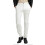 (EU 32, White) Mens Casual Thick Slim Fit Straight Leather Pants 2