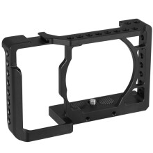 Camera Cage for A6000, A6300, A6400, A6500 SLR Cameras Aluminum Alloy Material Corrosion Resistant Sturdy & Durable