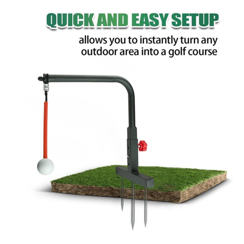 Swing Trainer Aid - 360 Rotating  for Training - Adjustable & Portable