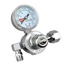 M1-540-P M1 Series Preset Pressure Oxygen Regulator,Oxygen Tank Regulator Gauge with CGA540 Nut/Nipple Inlet, 3000 PSI