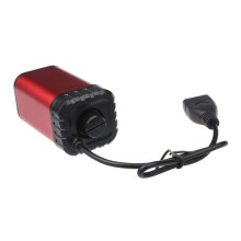 Caja de Almacenamiento Impermeable de 5 V, Carcasa de Batería USB de Aleación de Aluminio, Soporte para 4 Baterías Recargables para Bicicleta y