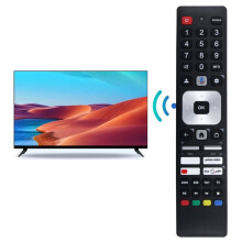 Ersätt RMC0147N Röstfjärrkontroll för TV RMC0147N Fjärrkontroll