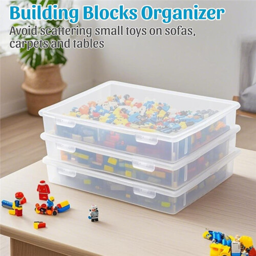 A4 Plastic Storage Box, A4 Document Storage Box, Toy and Jewelry Storage Box