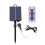 Solar Battery Box Kit Pack Powered Lithium Panel Light with Remote Control for Led String Strip Lamp 3V DIY 1