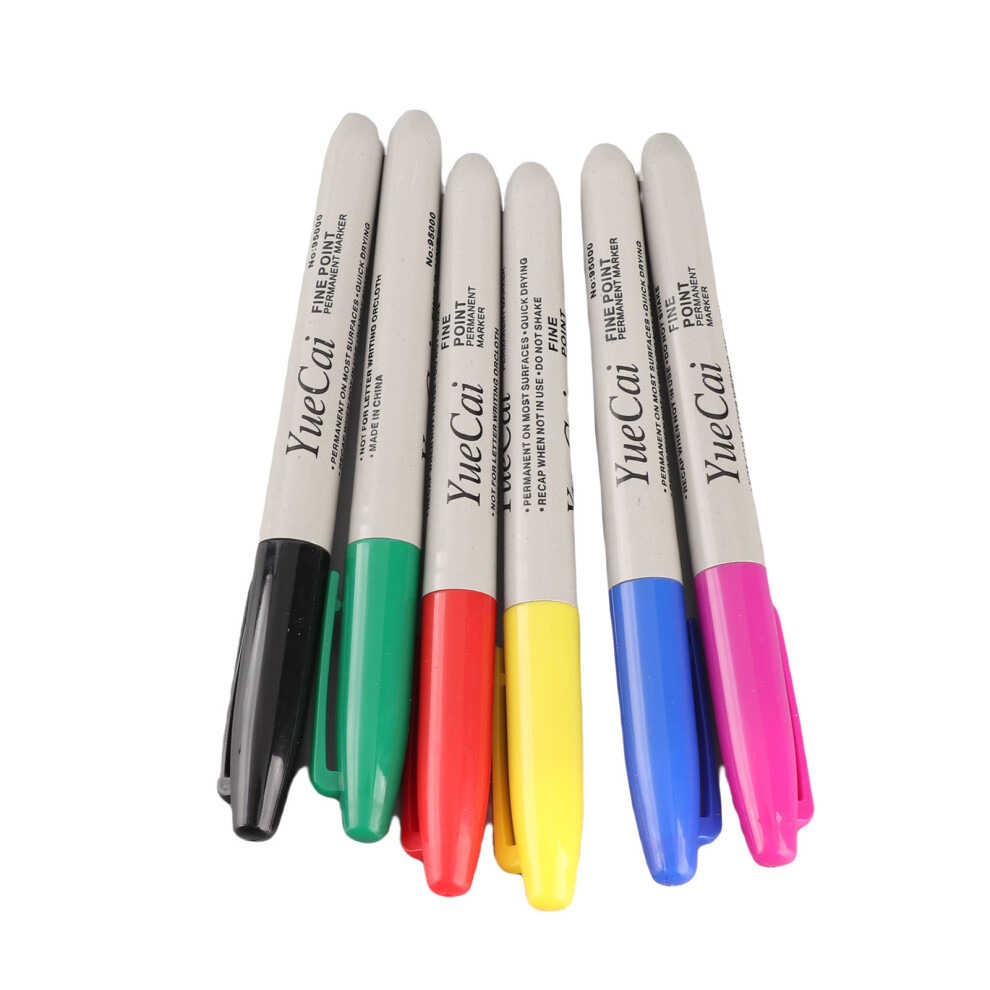 6 Piece Tattoo Skin Marker Set