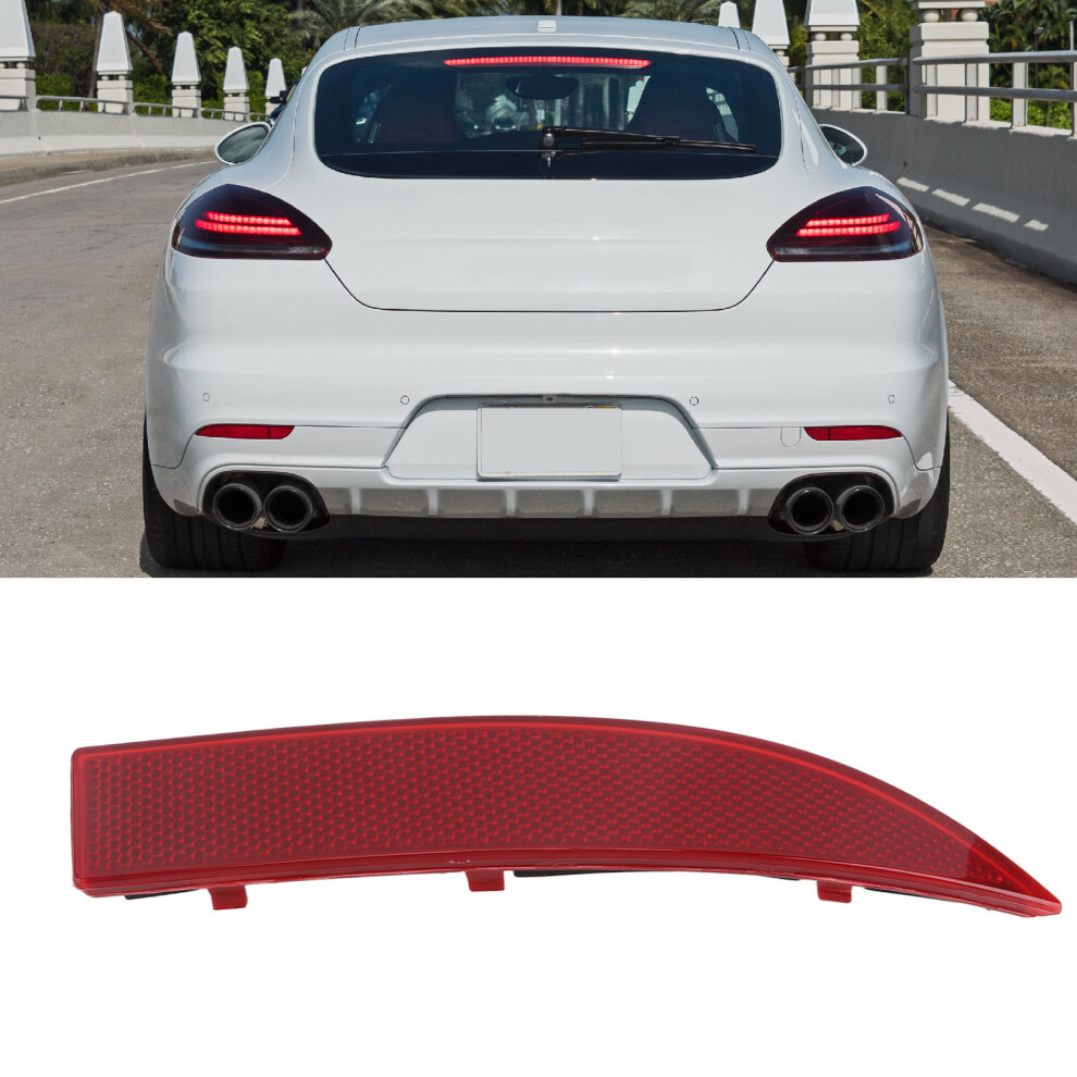 Bumper Reflector For Panamera 970 Right Red 7055741048531