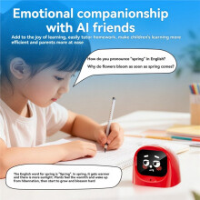 AI Car Robot Electronic Pet Dashboard Emoticon Companion Desktop Digital Pet Wi-Fi Multilingual Dialogue A