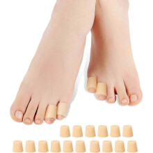 Soft Toe Protectors for Comfortable Foot Care-16 Pack Gel Cushions to Prevent Blisters and Pain