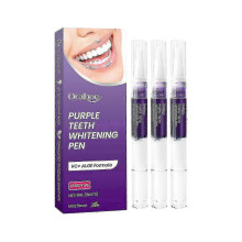 Purple Teeth Care Pen Clean Mouth Smoke And Tea Stains Fresh And Comfortable Teeth Cleaning Pen