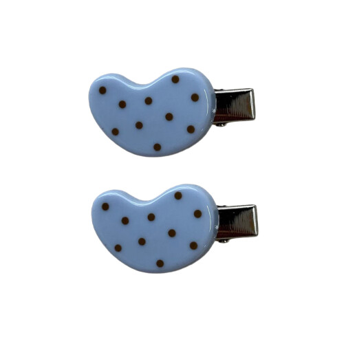 Pinces à cheveux en forme de bec de canard, 2 pièces,-Bleu A