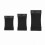 (Black) Cotton Body Extender with 2-Row Hook and Button for Shapewear 1