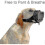 (L, Black) Durable Muzzle for Large Dogs, Soft Nylon Training Collar with Breathable Design 3