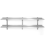 Étagère suspendue double réglable 140 cm - Hendi 811740 1