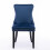 (Blue) Lux Velvet Tufted Kitchen Dining Chairs Set of 2 8