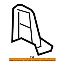 4 Szt./Zestaw Osłon Zawiasów Trzeciego Rzędu Siedzeń dla Land LC200 08-21 71486-60050 71485-60090 71639-60110 7162960380 A