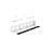 Laptop Desktop Storage Bracket Compatible with Laptop Wall Mount Suitable for Keyboard Table Storage White 2