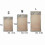 (Beige) Cotton Body Extender with 2-Row Hook and Button for Shapewear 2
