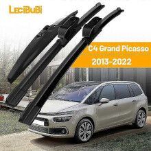 For Citroen C4 Grand Picasso 2013-2022 1set Front & Rear Windshield Wiper Blades Windscreen Wipers 2014 2015 2016 2017 2018
