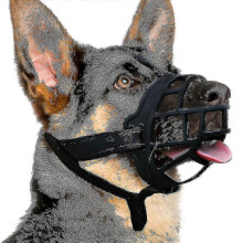 (3, Black) 2025 Dog Muzzle, Silicone Basket Muzzle For Small Medium Large Dogs, Soft Cage Muzzle Prevent Biting Chewing, Allow Drinking Panting, TA