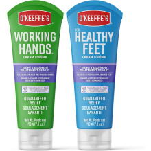 O'Keeffe's Working Hands Night Treatment Hand Cream and Healthy Feet Night Treatment Foot Cream, 7 Ounce Tube