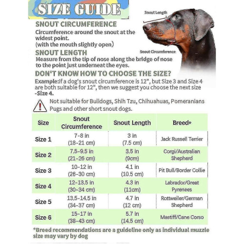 (2, Black) Dog Muzzle, Silicone Basket Muzzle For Small Medium Large Dogs, Soft Cage Muzzle Prevent Biting Chewing, Allow Drinking Panting 2