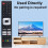 Replace RMC0139N Voice Remote Control for  TV RMC0139N Remote Control 3
