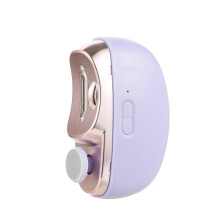 (Purple) Toe Nail for Thick Toenails Electric Nail Clipper Automatic Nail Trimmer 2 In 1 Nail & Remover For Hands & Feet Ideal For Elderly & Kids