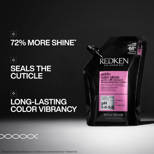 REDKEN Redken Acidic Gentle Color Gloss Shampoo Refill - 500ml 1