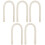 Free Bending Hook for Hanging Bags Free Bending Hook Multi-Function Use As Cupboard Lock and Phone Stand 1
