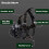 (S) Dog Muzzle Basket Dog Muzzles Humane Cage Mouth Cover for Prevents Biting Great 5