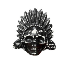 (Black And White Chief) Aztec Death Whistles-Imitates human scream- Loudest Scream!!