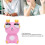 Funny PVC Dragon Toy with Pop Out Eyes 1