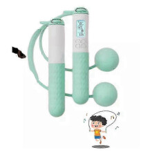 (Pink Blue) Skipping Rope with Counter (Gravity Ball Without Rope),Relativelk Jump Rope--Aiyi 2025