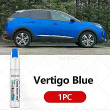 (Vertigo Blue) For Peugeot 3008 2008-2025 T84 P84  Paint Repair Pen Touch Up Scratch Remover DIY Auto Accessories Black White Red Blue Gray