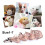 Multi-size dog muzzles, breathable basket muzzles, suitable for small, medium, large, and extra-large dogs, bite-proof, bark-proof, and 3