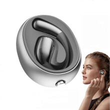 (With translation function) Ailsion Ear Buds, Open Ear Earbuds, Wireless Bluetooth Earbuds Rotatable